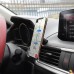 Держатель автомобильный HOCO, CA46, для смартфона, металл, торпедо, шарнир, магнит, цвет: чёрный