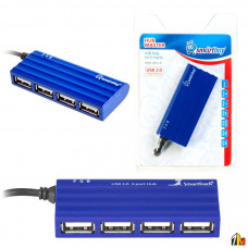 USB - Xaб Smartbuy 4 порта белый (SBHA-6810-W) (1/5)