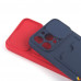 Чехол для iPhone 13 Pro с защитой камеры, арт.012949 (Темно-синий)