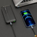 Аккумулятор внешний Borofone BJ9, Uranus, 10000mAh, пластик, дисплей, QC3.0, 2 USB выхода, микро USB