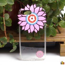 Силиконовый чехол "Цветы" для iPhone 7 Plus