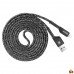 USB дата кабель Baseus Confidant Anti-break for iPhone 2A 1м