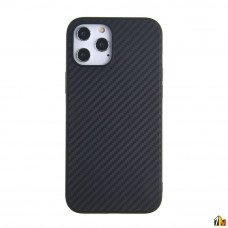 Чехол ТПУ карбон для iPhone 12 Pro Max, арт.011068 (Черный)