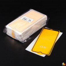 Защитное стекло Full Glue для Xiaomi Redmi Note 8 в тех.упаковке (25 шт в компл)