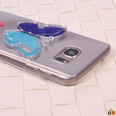 Чехол силиконовый Бабочка  для Samsung Galaxy S7