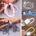 Спиральный шнур + зажим для наушников и проводов