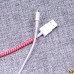 Спиральный шнур + зажим для наушников и проводов