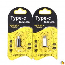 Адаптер Type-C - micro USB