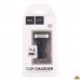 Блок питания автомобильный 2 USB HOCO, Z3, 3100mA, пластик, с дисплеем, цвет: чёрный (1/21/126)